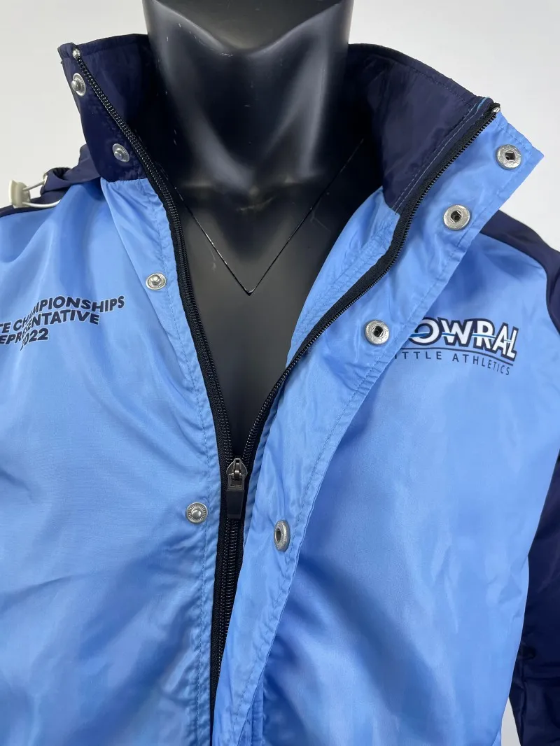 Custom 100% Polyester Outdoor Waterproof Hiking Jacket Man Running Wear Windproof Windbreaker Breathable Hooded Rain Jacket