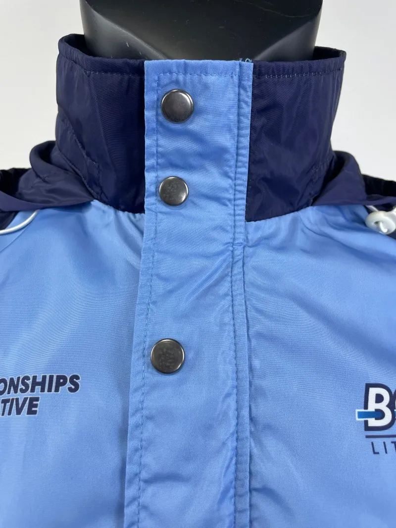 Custom 100% Polyester Outdoor Waterproof Hiking Jacket Man Running Wear Windproof Windbreaker Breathable Hooded Rain Jacket