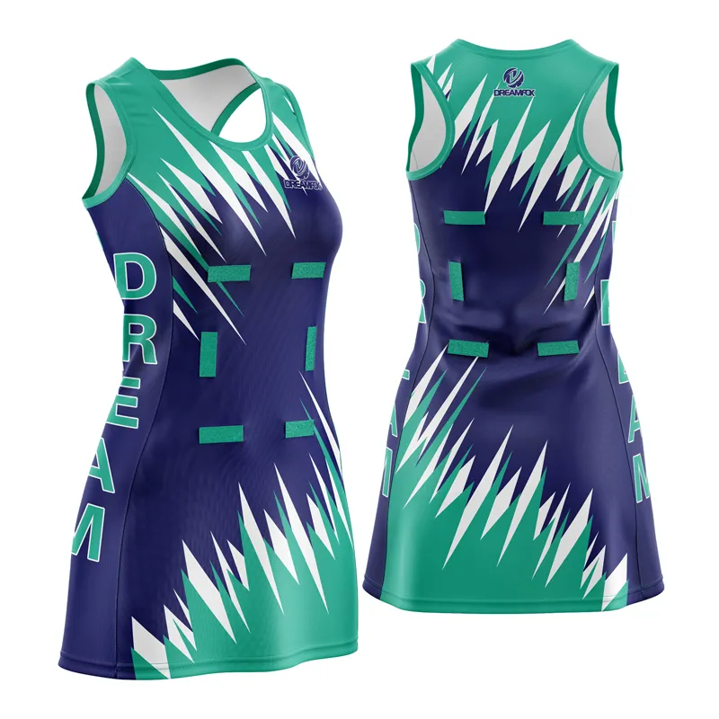 Customize Your Own High-Quality Sweat-Absorbing Quick-Drying Netball Dress