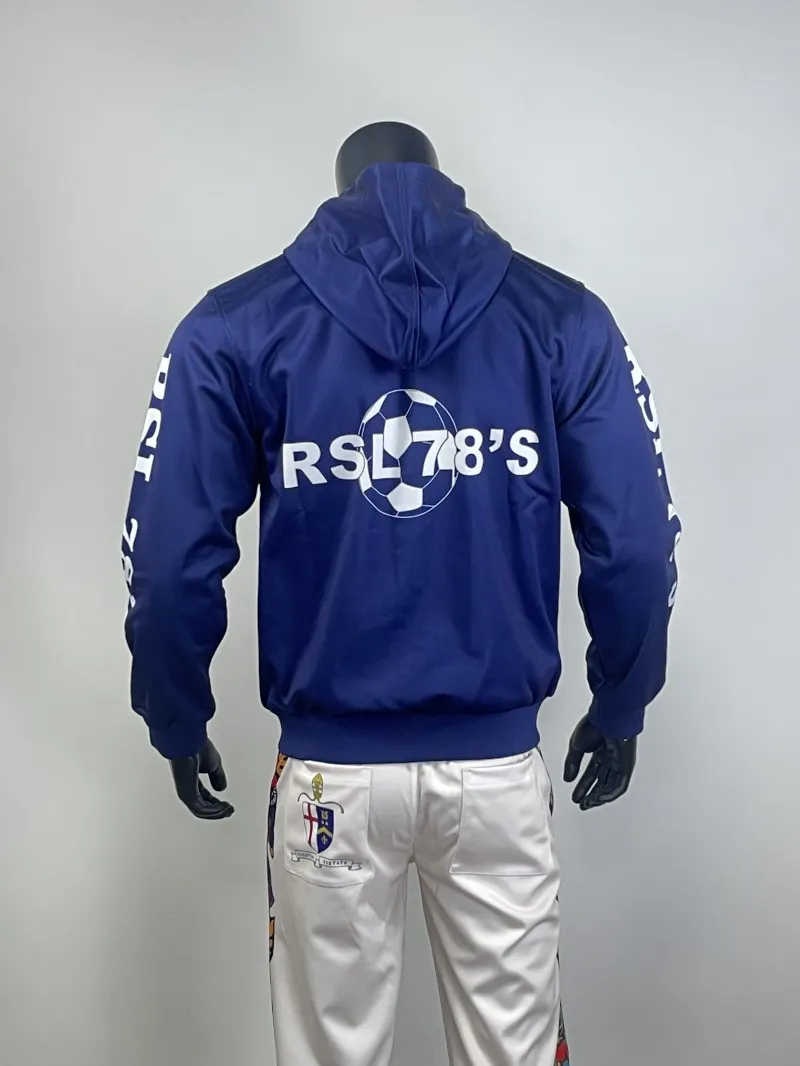 Good Quality Sublimation Men's Hoodies Custom Logo Wholesale Hoodies Blue Blank Oversized Hoodies manufacturer