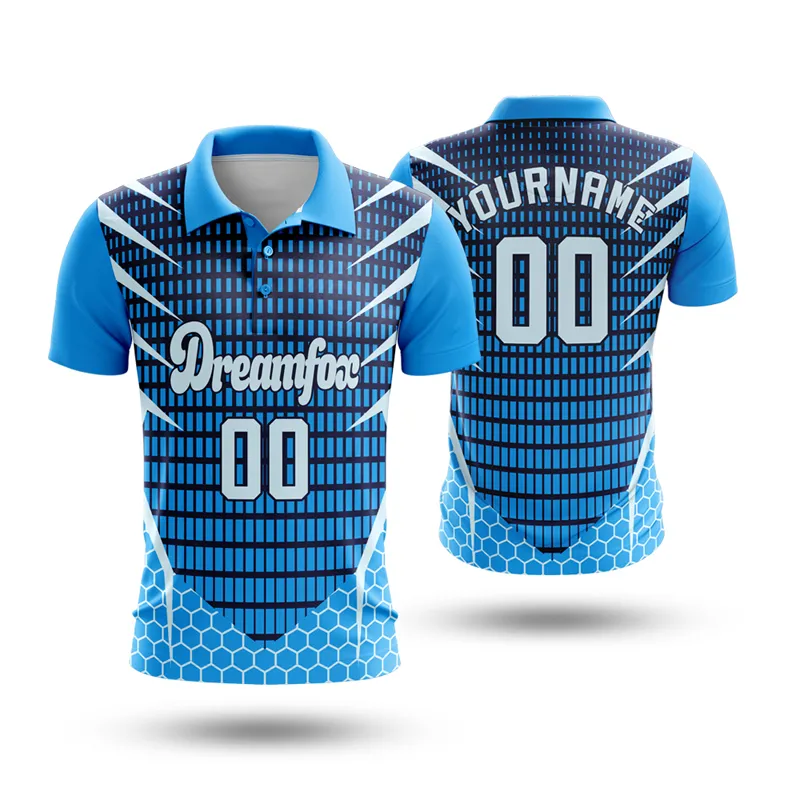 Custom Club Name Dry-fit Sublimated Polo Shirt