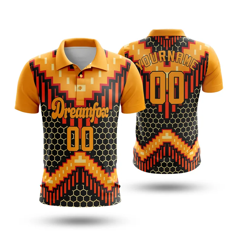 Custom Dry-fit Sublimated Polo Shirt