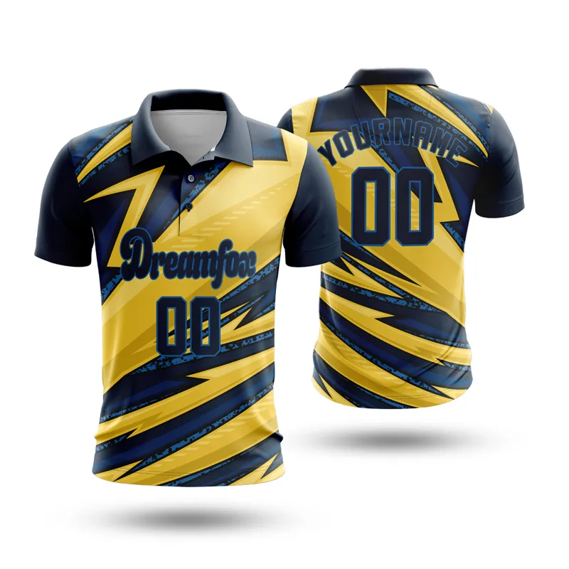 Custom Unisex Milk Silk Sublimation Short Sleeve Polo
