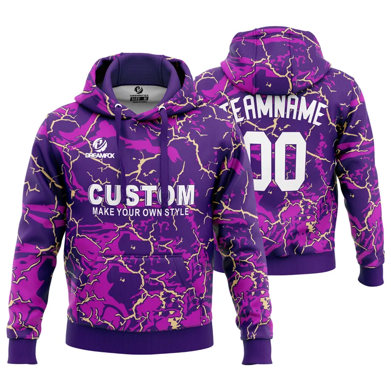 Customize high-quality sublimation printing hoodies with custom logos