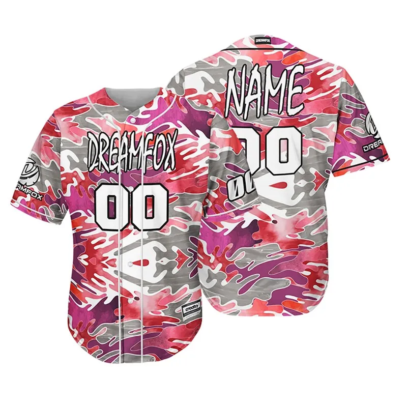 OEM Wholesale Sublimated Custom Softball Jersey Uniform Set Men Kid Boy Youth Toddler Women Customized Sublimation Baseball Wear