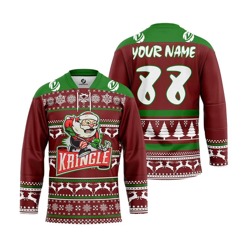 Professional customization Sublimated Hockey Jerseys Pro Ice Hockey Uniform supplier