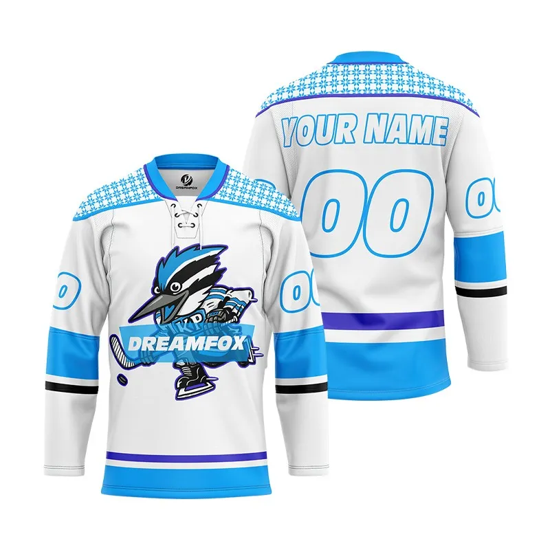 OEM Tackle Twill Team reversible Hockey Wear Custom Sublimation Practice Ice Hockey Jersey manufacturer