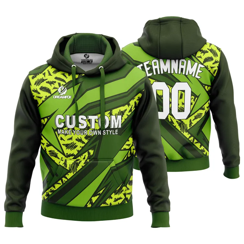 Custom Team Sublimated Hockey Hoodie Sweatshirts