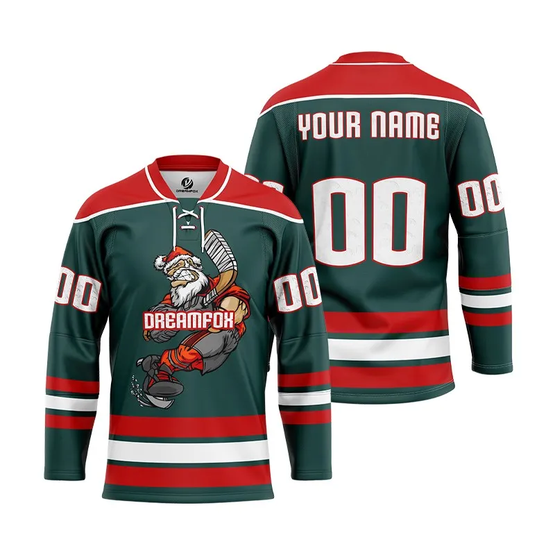 Professional Unisex High Quality Ice Hockey Jersey Custom OEM Service Sublimation LOGO Embroidery blank Ice Hockey