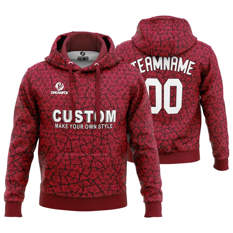New Design Custom Sublimation Hoodies Polyester Hoodie for Men and Women