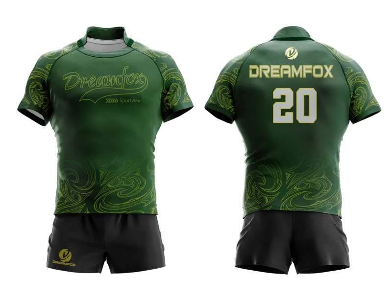 OEM made custom super rugby jersey rugby uniform personal touch football uniform
