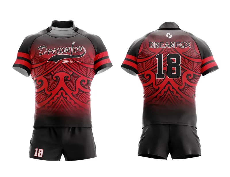 OEM made custom super rugby jersey rugby uniform personal touch football uniform