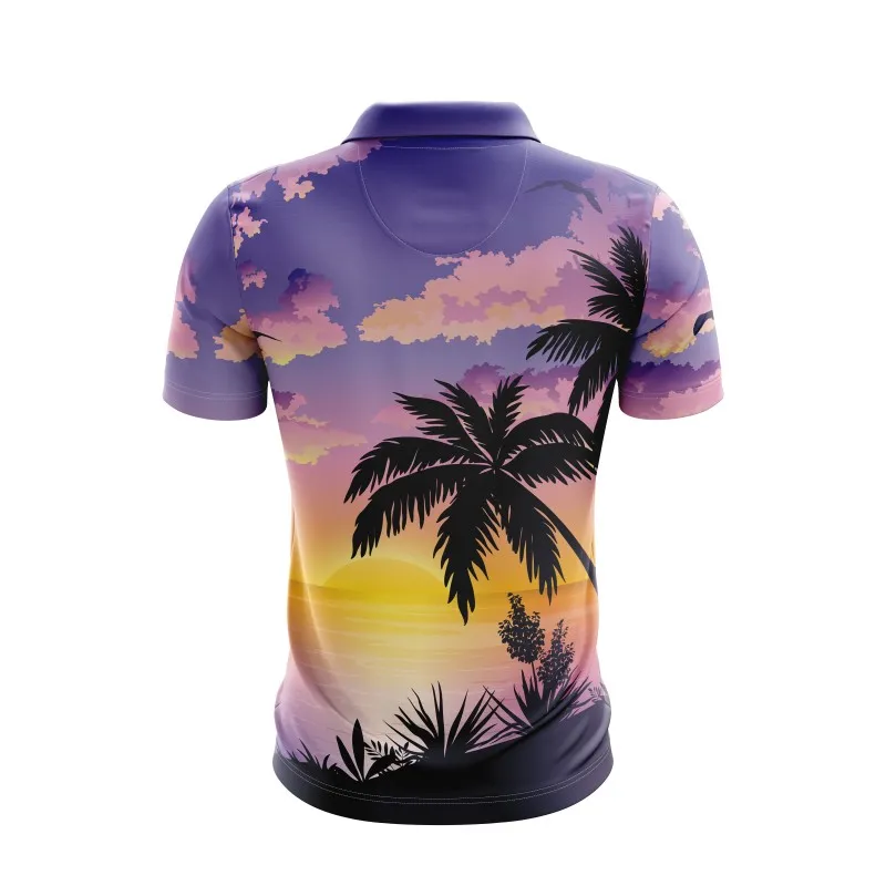 Custom Skin-Friendly Quick Dry Short Sleeve spandex Golf Polo Shirts Active Athletic Sports T Shirt For Men Polo