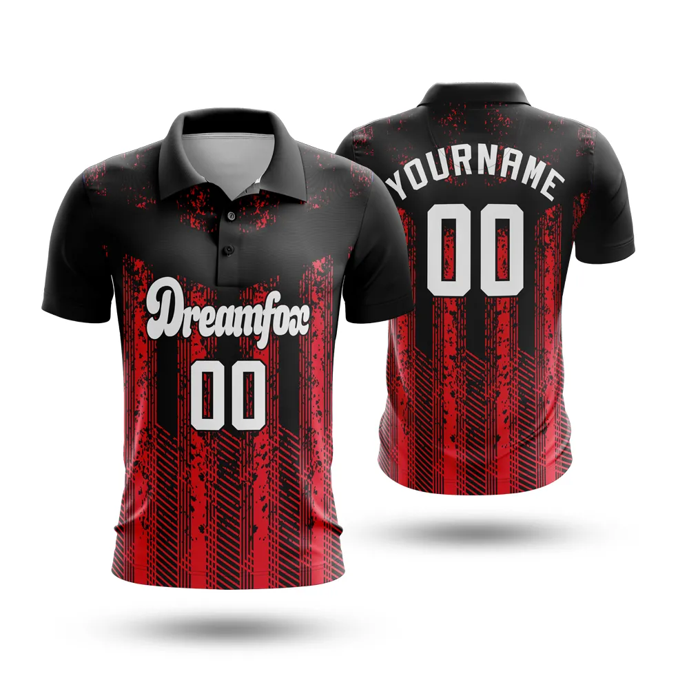 Custom Embroidered Brand logo Polo Soccer Shirts Football Uniform Men Soccer Wear