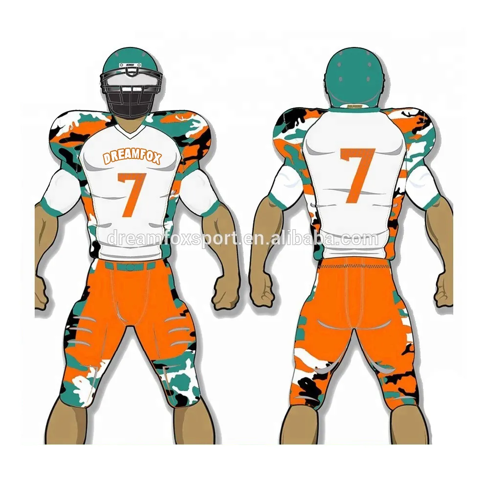 Custom Logo Brand Name Rugby Streetwear Retro Crop American Soccer Shirt Sublimated Printing Mesh American Football Jersey