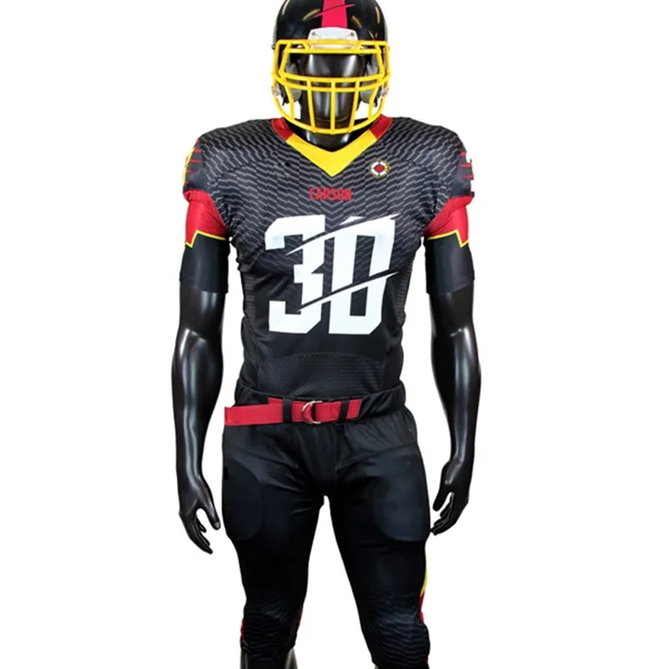 OEM custom sublimated mesh flag football jersey american football wear supplier