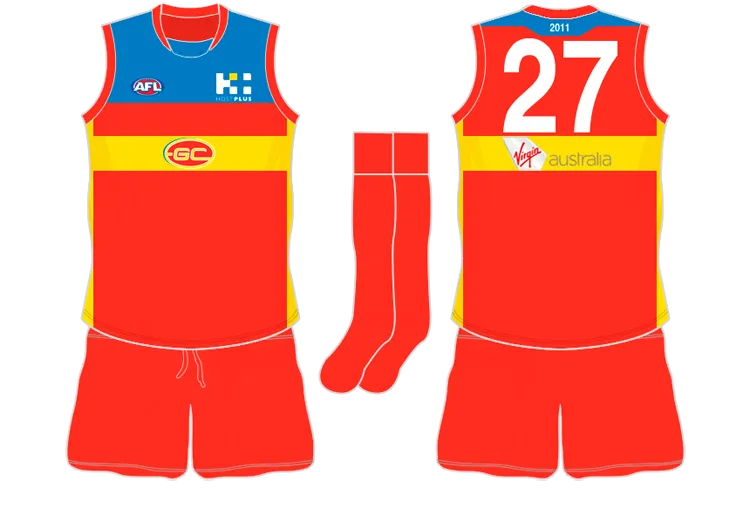 Custom Your Own Design Sublimation Afl Jumpers Singlet Sublimated AFL Playing Footy Jumper Sportswear