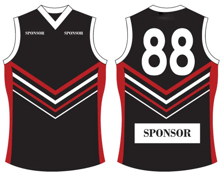 Full Sublimation Custom Australian Rules Football Jumpers AFL Uniform Footy Jersey
