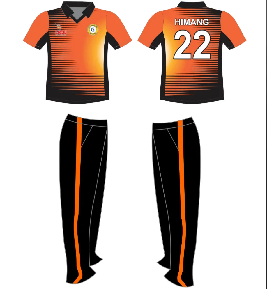 Wholesale Cricket Plying Jersey Custom Sublimation Cricket Jersey For Men