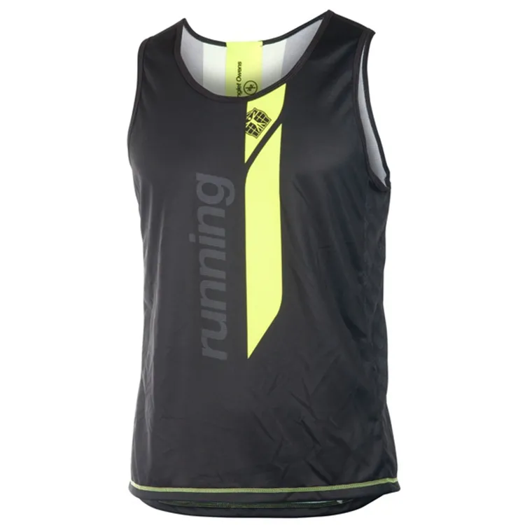 quick dry fitness running vest outdoor sports Tank Men Vest Blank Running Singlets