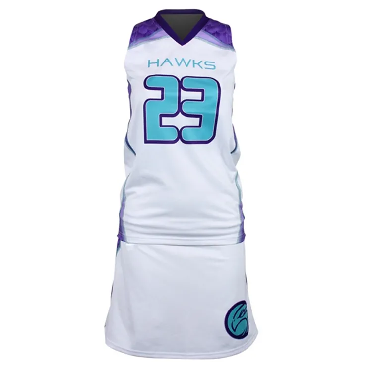 New Arrival Wholesale Price Cotton Lacrosse Shirt Sublimated Goalie Jersey Lacrosse Uniforms Girls