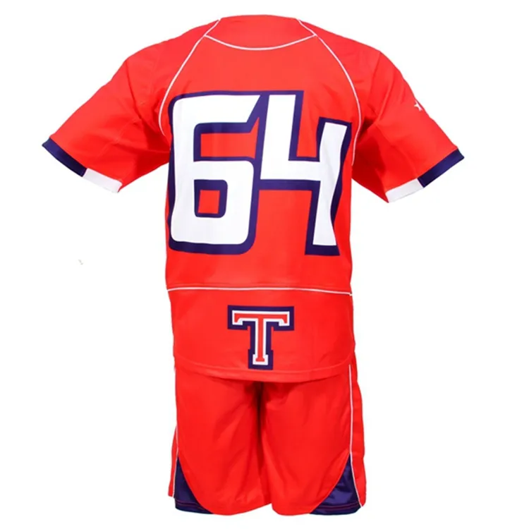 Custom Lacrosse Uniform Team Sportswear Lacrosse Jersey and Shorts Sublimation Lacrosse Uniform for Club supplier