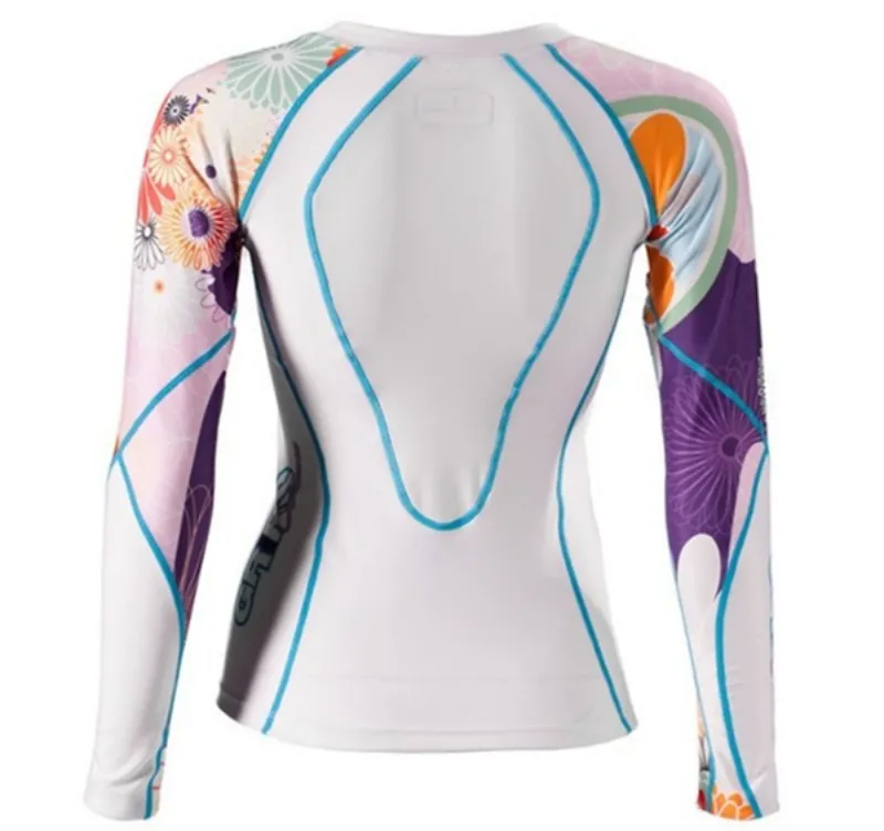 Custom Logo Manufacturer Polyester Spandex Fabric Jiujitsu Playera With Uv Protection Men MMA Rashguard Rashie Rash Guard Shirts