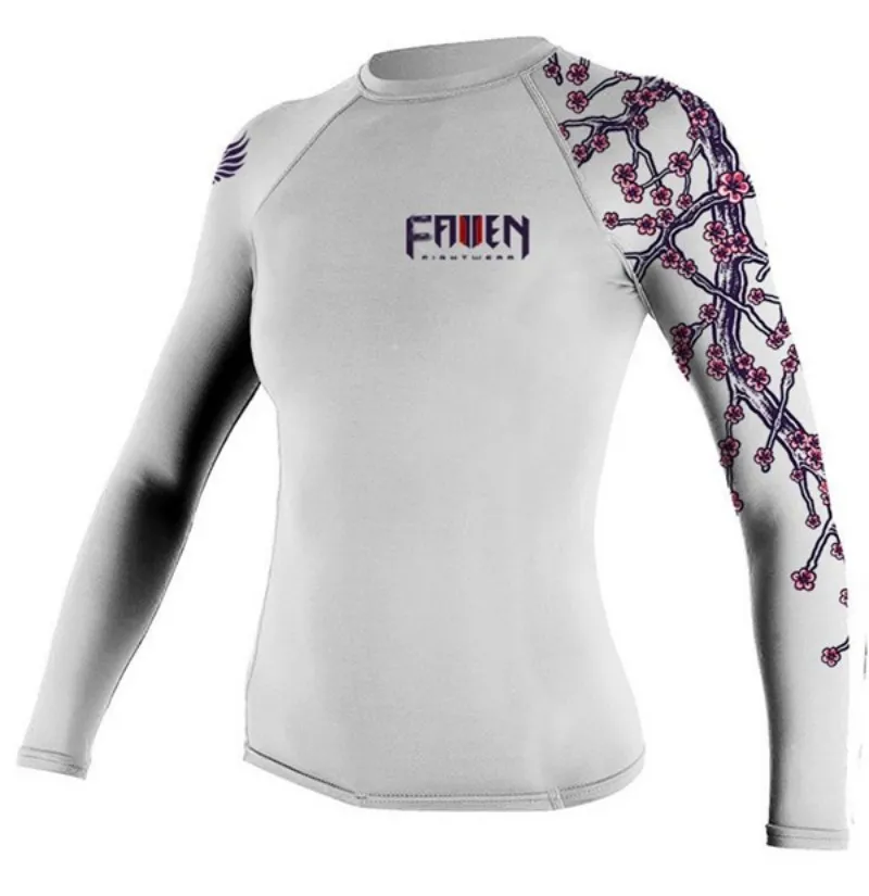 Gym Surfing Diving Rashguard Compression Shirts MMA Rash Vest Long Sleeve Swimming Surfing Rash Guard Sportswear Adults