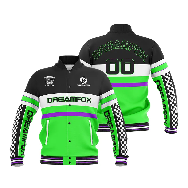 Custom Waterproof Baseball Varsity Jacket Blank Custom Logo Varsity Letterman Jackets Customize Your Own Baseball Jacket