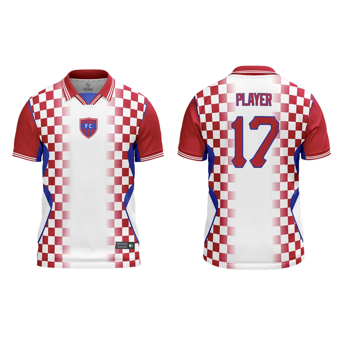 Custom Men's Vintage Football Jersey Retro soccer Polo Shirts