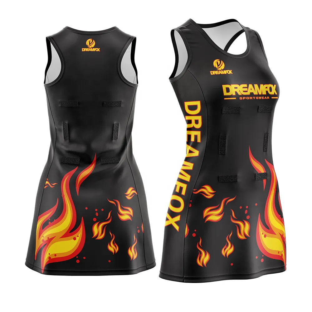 Customize Your Own High-Quality Sweat-Absorbing Quick-Drying Netball Dress