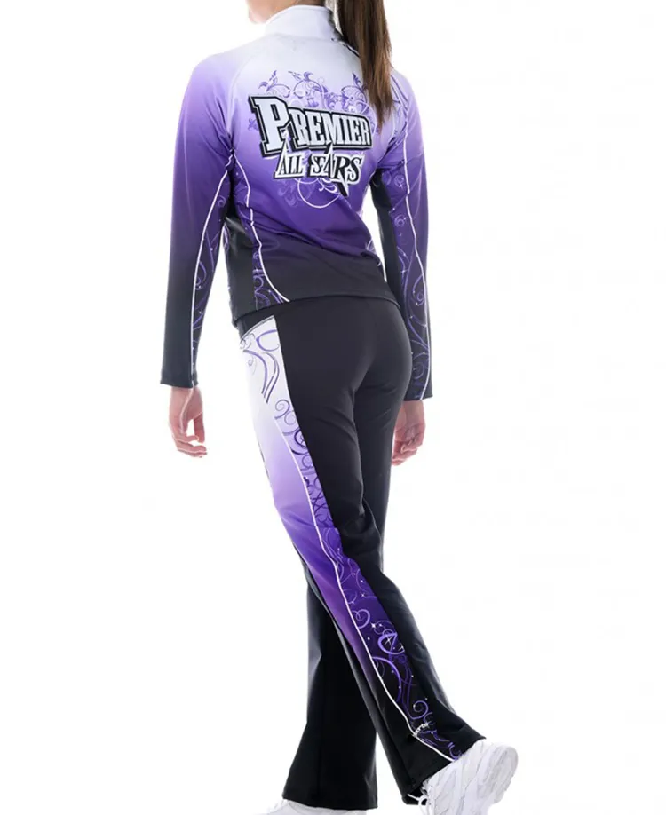 Dance Academy Club Stretch Fitted Tracksuit Warm Up Jacket