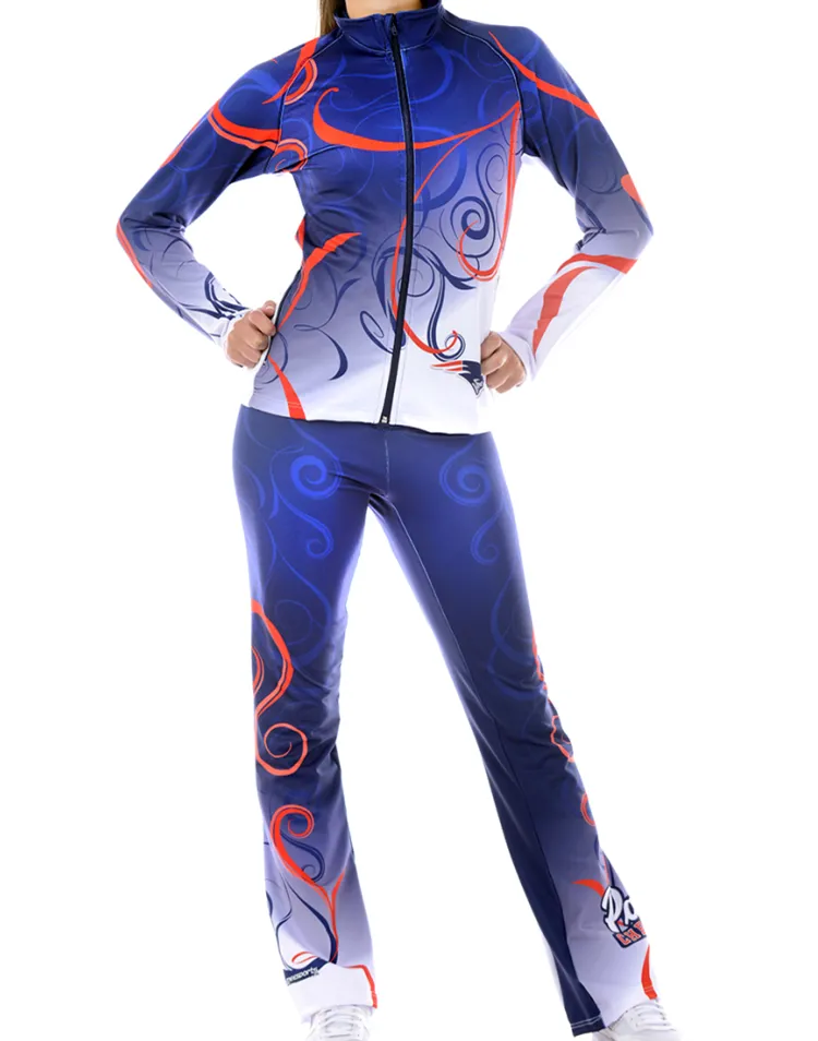 Dance Academy Club Stretch Fitted Tracksuit Warm Up Jacket