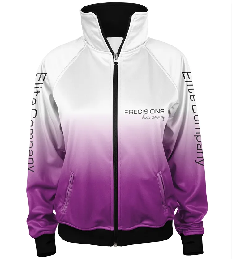 Purple Dance Studios Club Tracksuit Warm Up Dance Jacket