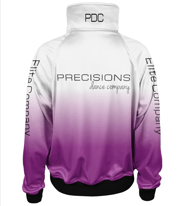 Purple Dance Studios Club Tracksuit Warm Up Dance Jacket