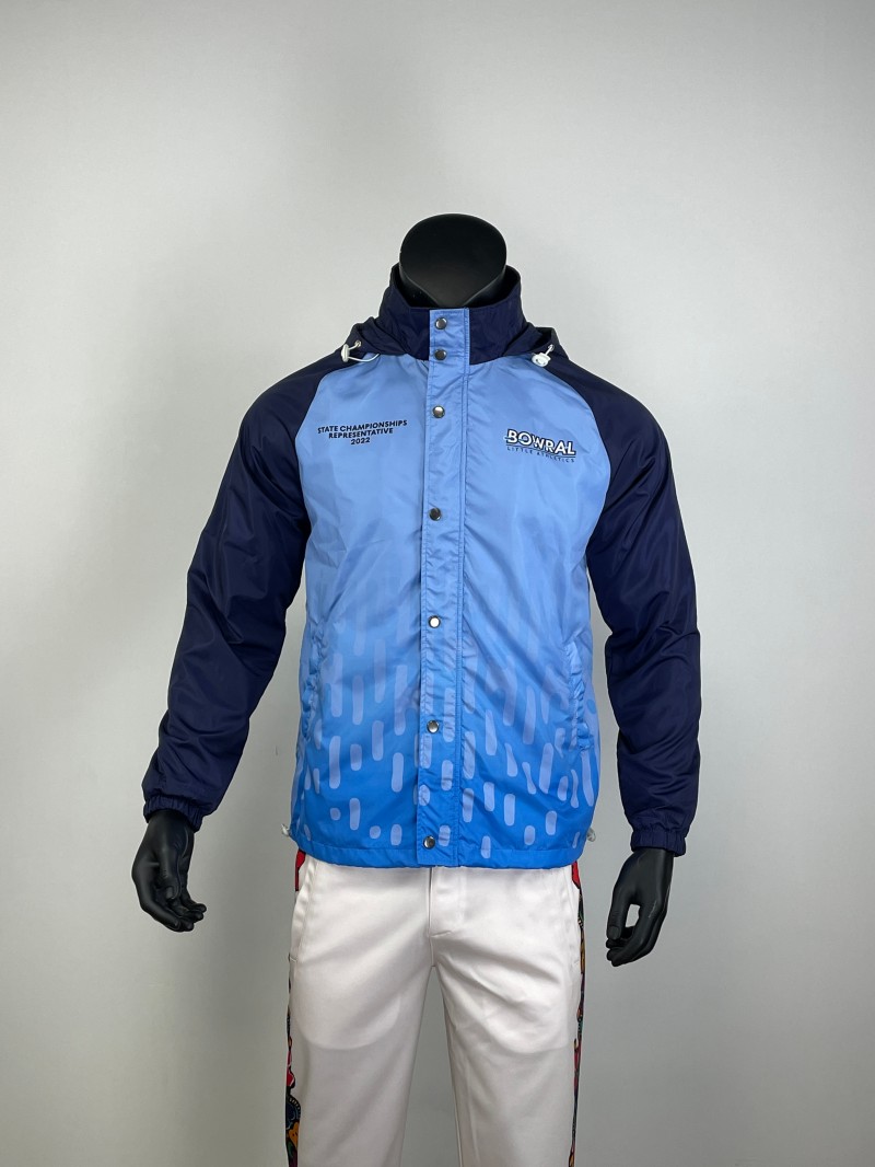 Custom 100% Polyester Outdoor Waterproof Hiking Jacket Man Running Wear Windproof Windbreaker Breathable Hooded Rain Jacket