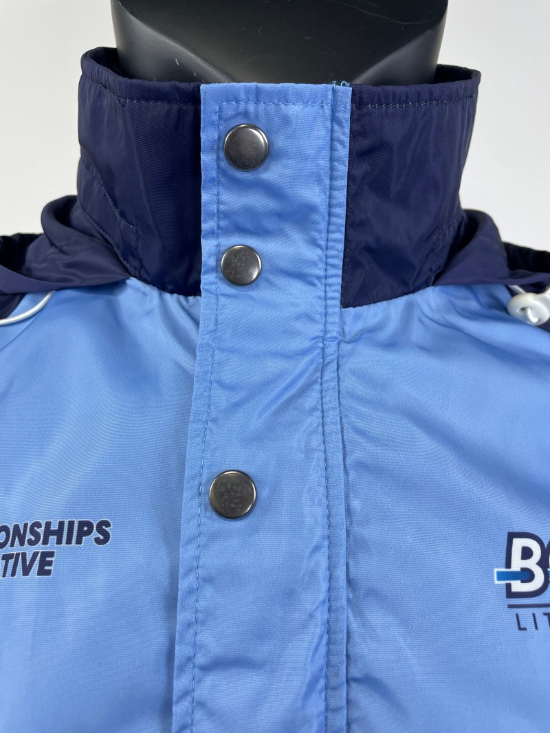 Custom 100% Polyester Outdoor Waterproof Hiking Jacket Man Running Wear Windproof Windbreaker Breathable Hooded Rain Jacket