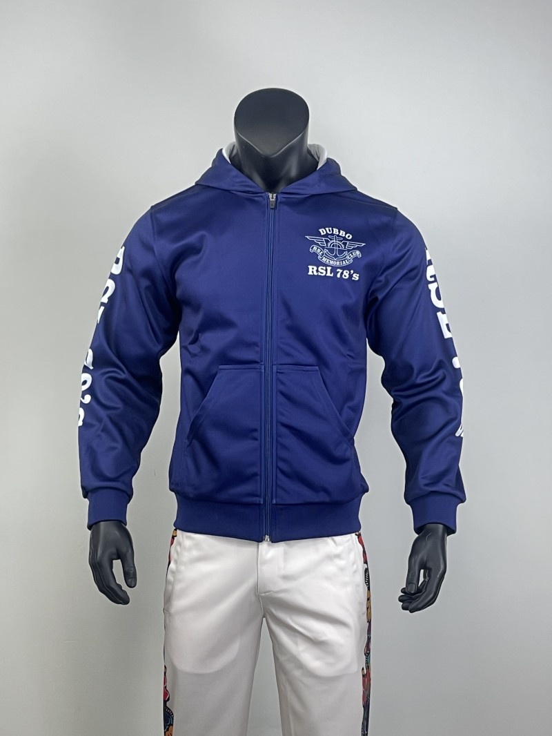 Good Quality Sublimation Men's Hoodies Custom Logo Wholesale Hoodies Blue Blank Oversized Hoodies manufacturer