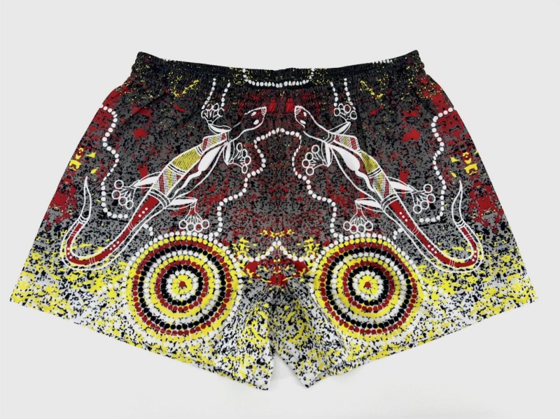 OEM custom Australia male footy short  aussie rules footy shorts men supplier