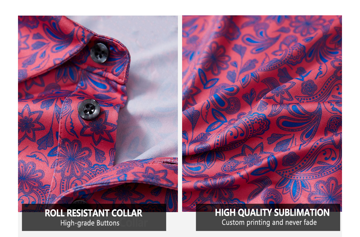 Custom Club Name Dry-fit Sublimated Polo Shirt