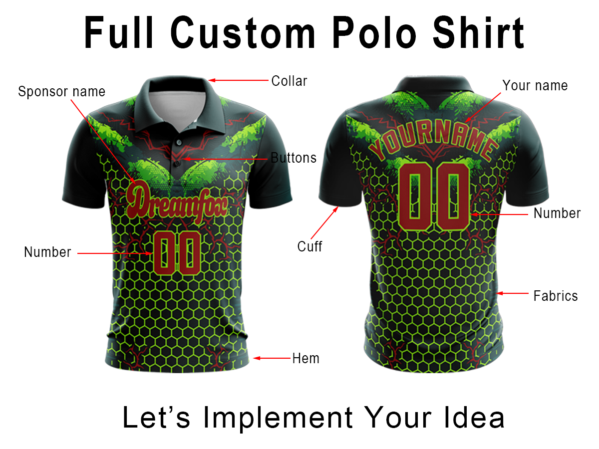 Customize high-quality sports polo shirts