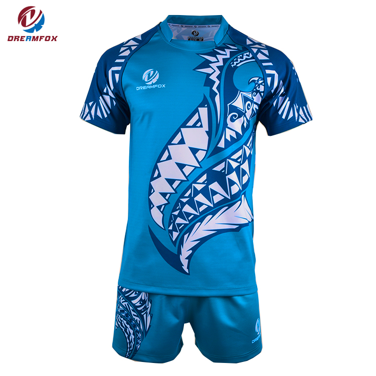 New Design Customized Sublimation Rugby Jersey For Men Rugby League Jerseys Custom Tribal Football Rugby Wear Uniform Shirts