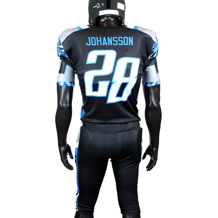Custom Men High Quality Print Oversized Boxy Polyester Football Jersey Heat Transfers For T-shirts Retro American Jersey supplier