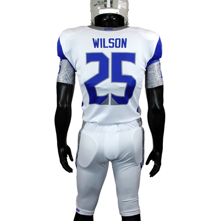 OEM custom sublimated mesh flag football jersey american football wear supplier