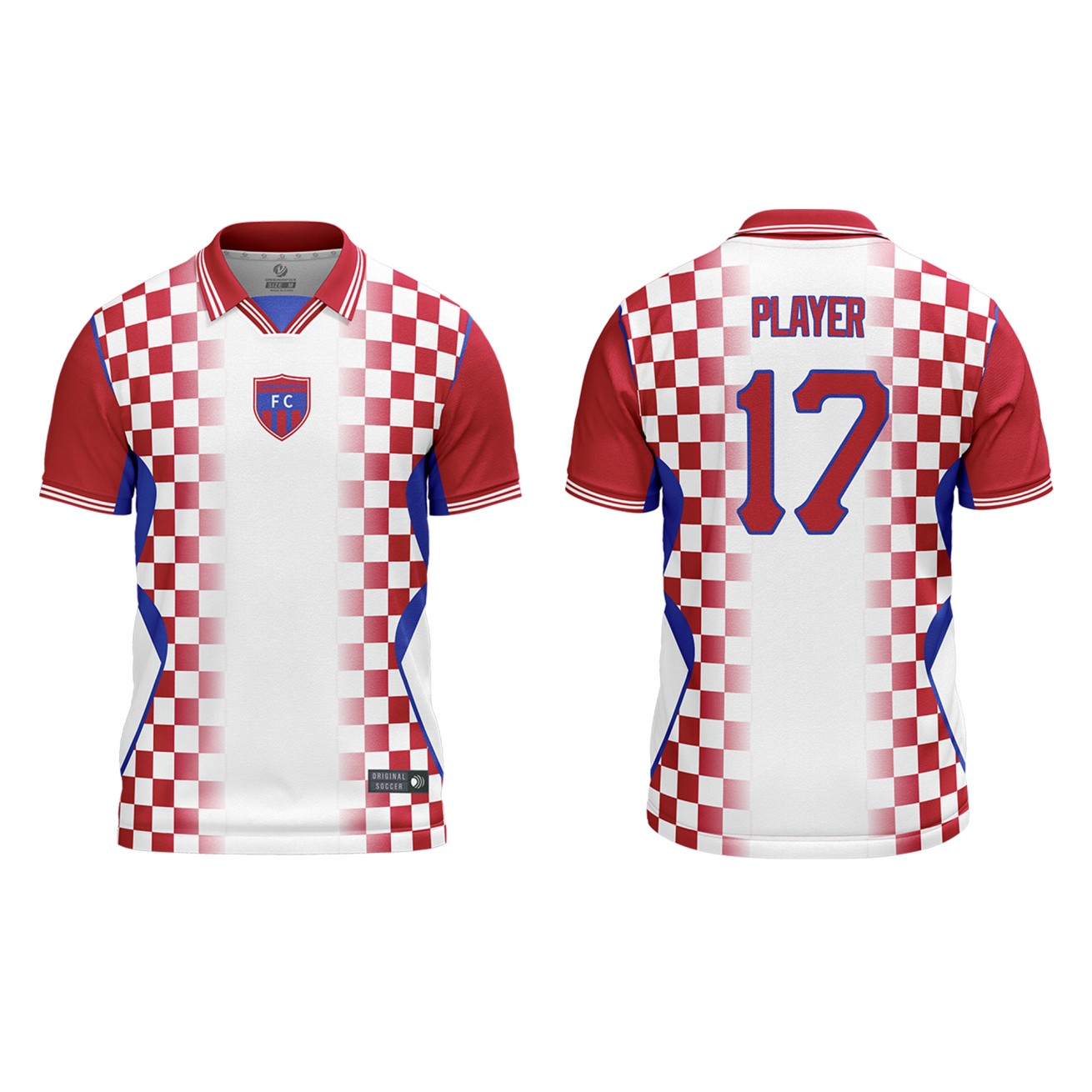 Custom Men's Vintage Football Jersey Retro soccer Polo Shirts