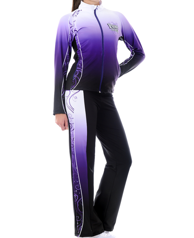 Dance Academy Club Stretch Fitted Tracksuit Warm Up Jacket