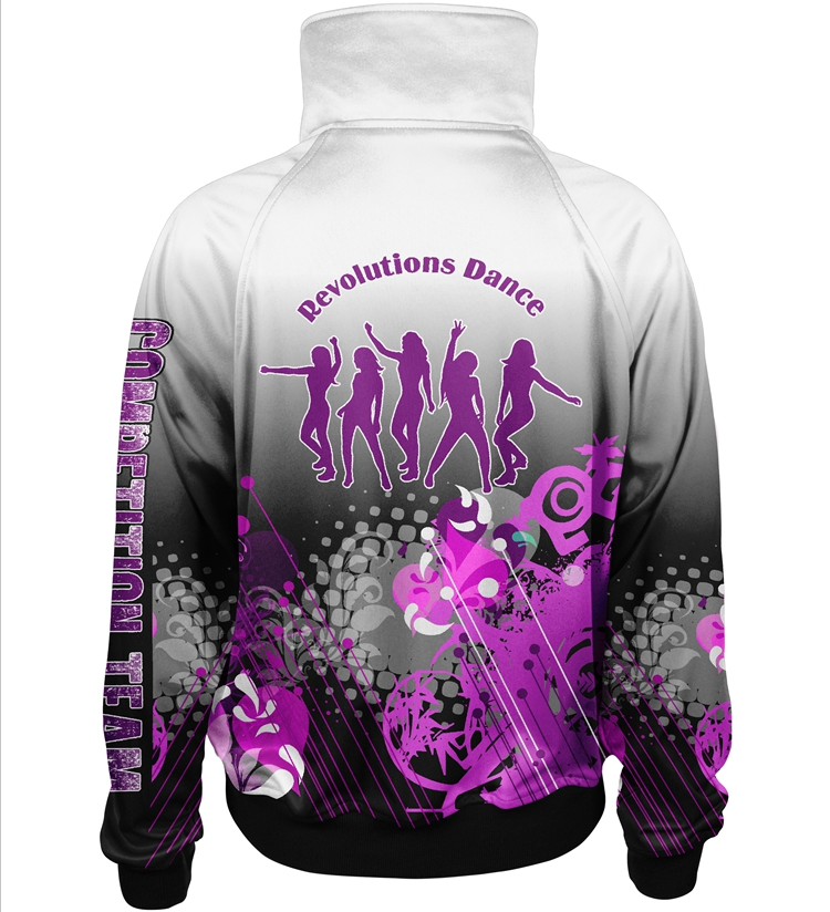 Purple Dance Studios Club Tracksuit Warm Up Dance Jacket